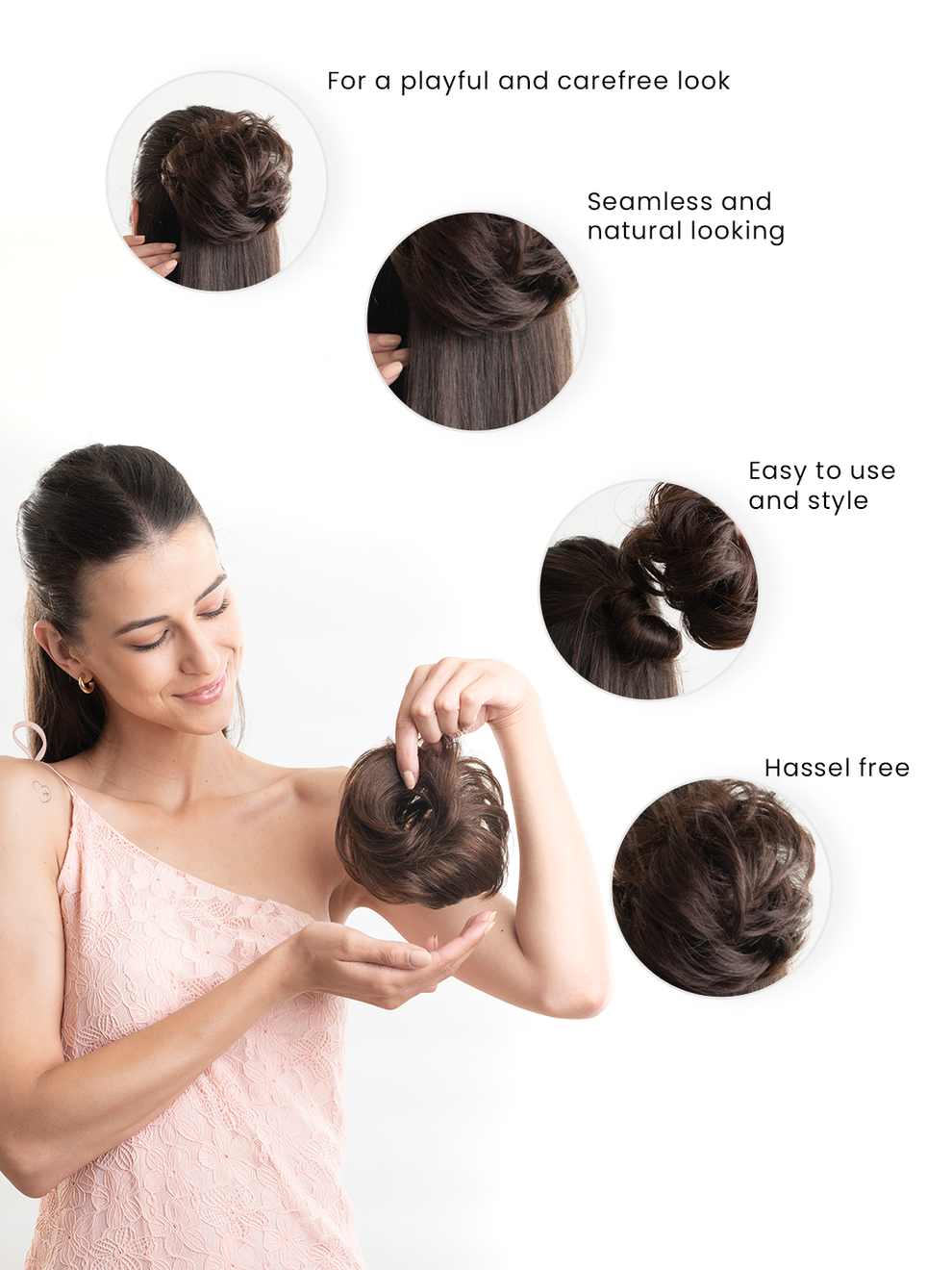 Hair piece Bun